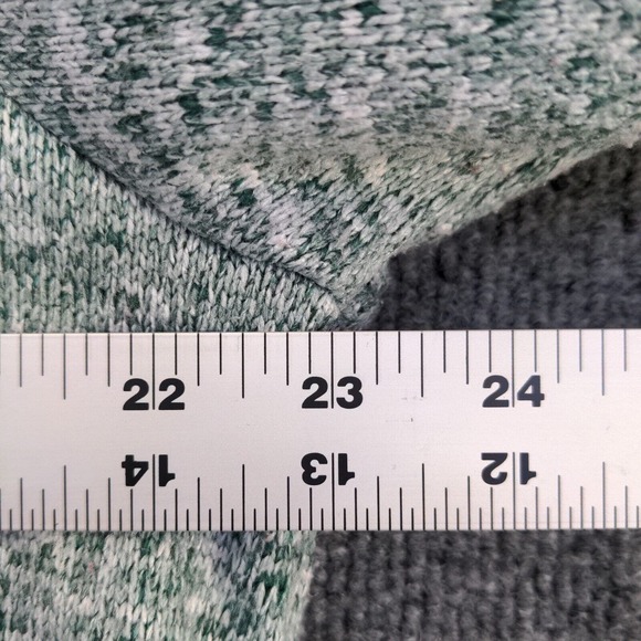 Stan Herman Men's Full Zip Fleece Jacket Green Heathered Size XL 100% Polyester - Picture 10 of 12